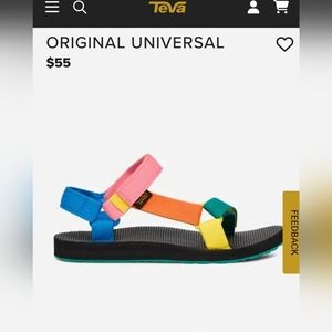 Teva Original Universal Sandals Size 8